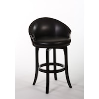 Dartford Swivel Bar Stool with Tapered Feet