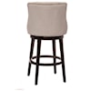 Hillsdale Wood Stools Halbrooke Swivel Counter Stool