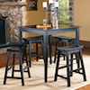 Homelegance 5302 5Pc Counter Height Dinette Set