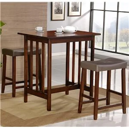 3 Piece Casual Dining Set