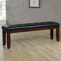 60" Upholstered Seat Bench