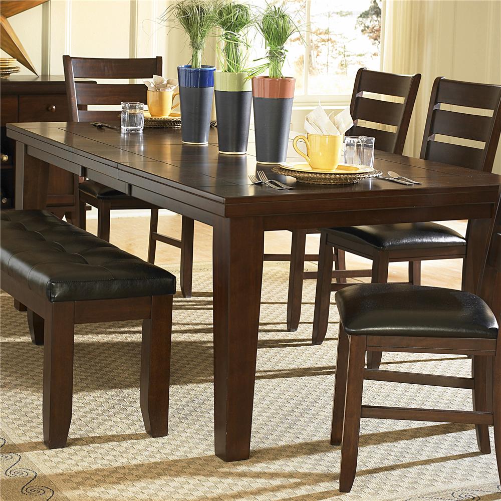 Dark wood 6 best sale seater dining table