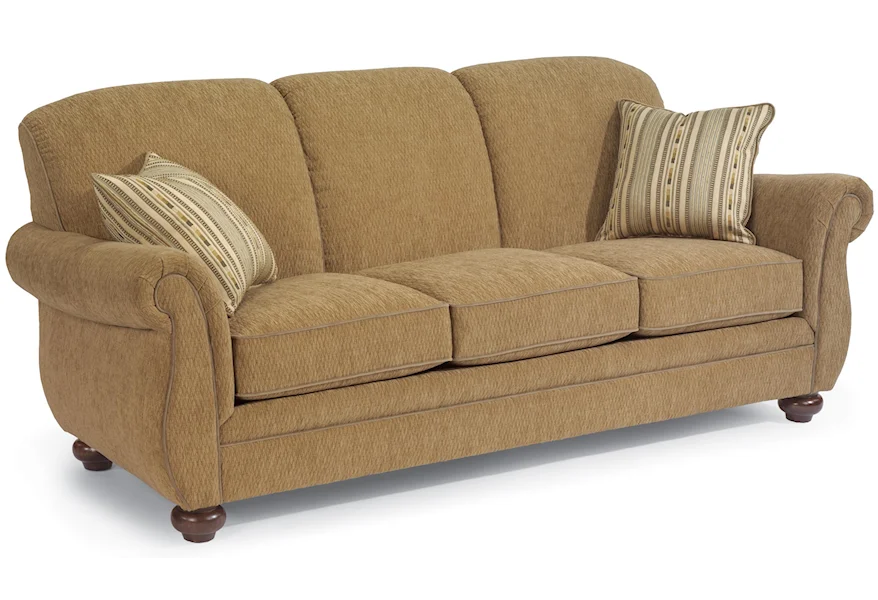 Winston Stationary Sofa by Flexsteel at Mueller Furniture