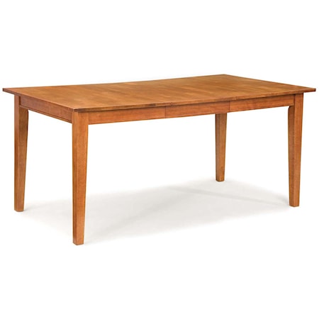 Rectangular Top Mission Style Dining Table
