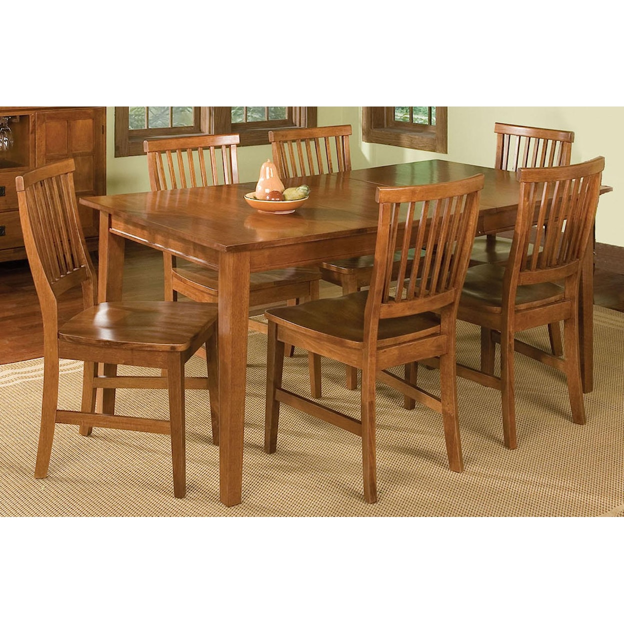 homestyles Arts and Crafts Dining Table