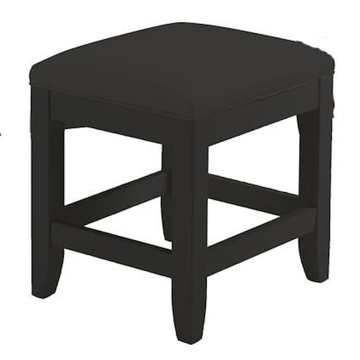 homestyles Bedford Black Vanity Bench