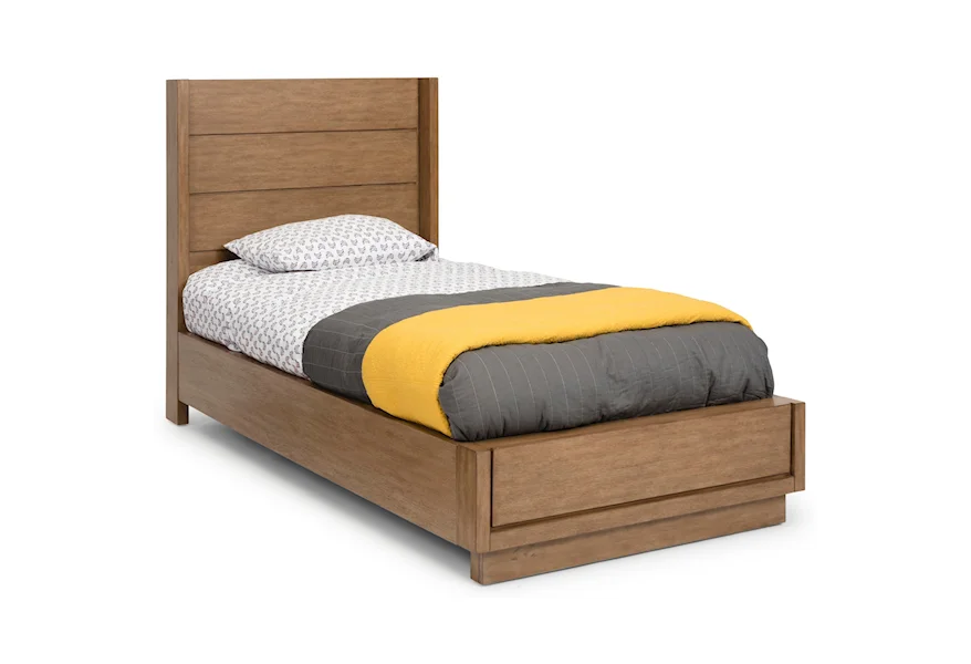 Mis Pygmalion meditatie homestyles Big Sur Casual Twin Platform Bed | Sam's Furniture Outlet | Bed  - Headboard & Footboard