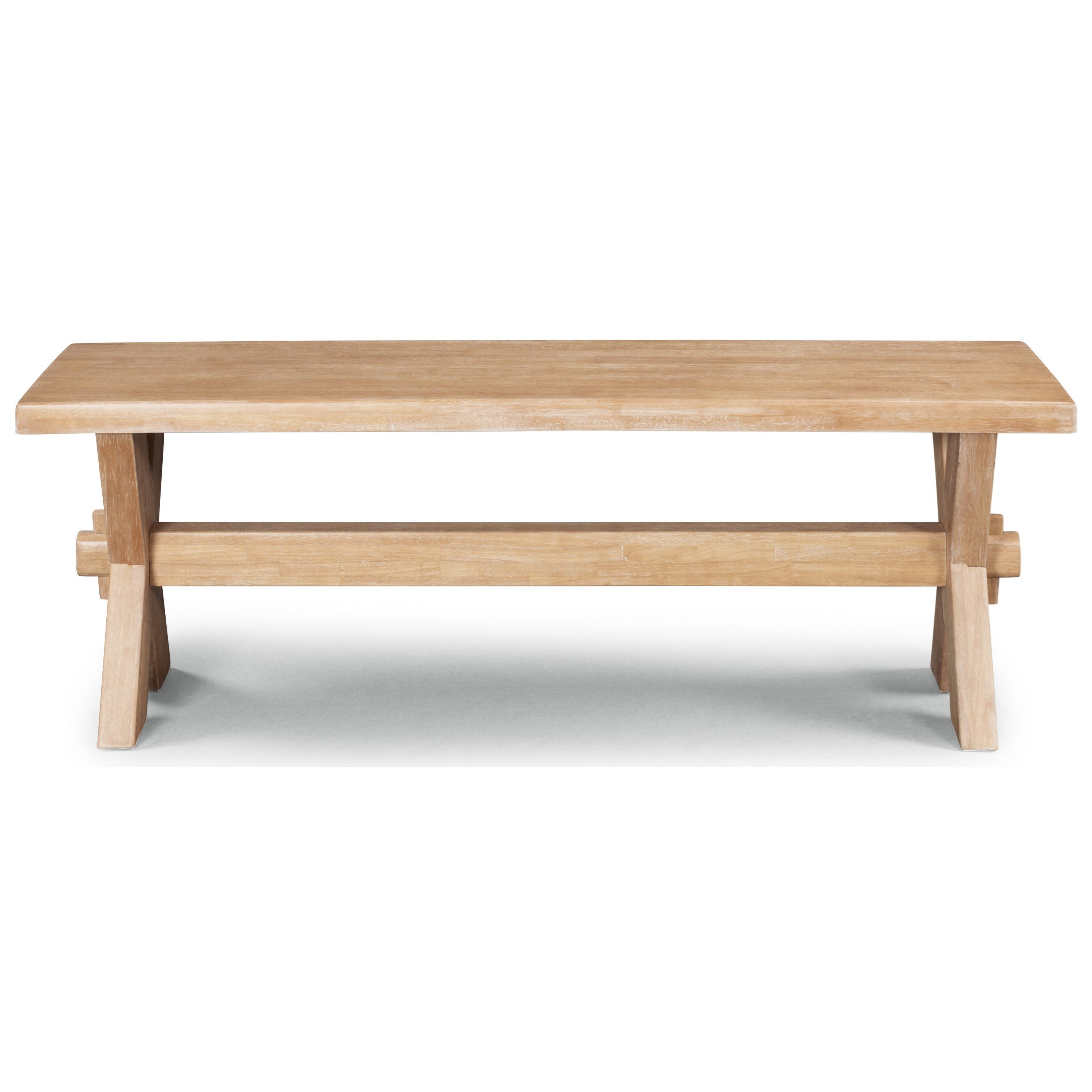 homestyles Cambridge 517029 Country Style Trestle Dining Bench Value