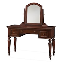 3 Drawer Vanity and Mirror Table