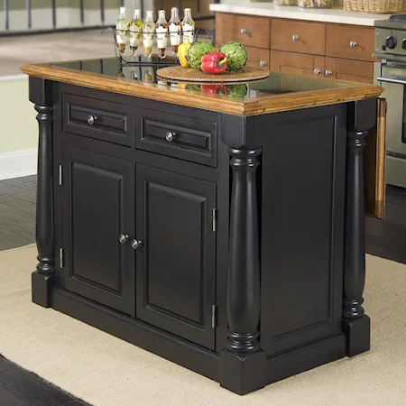 Kitchen Island with Granite Top