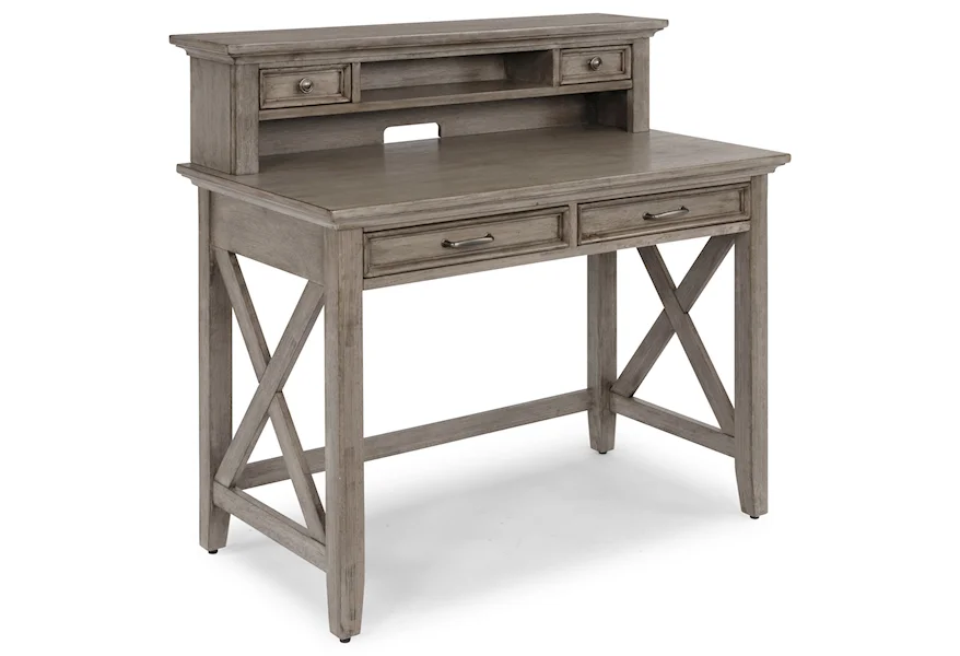 Mountain Lodge Desk & Hutch by homestyles at Sam Levitz Furniture