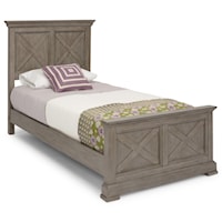 Farmhouse Twin Panel Bed