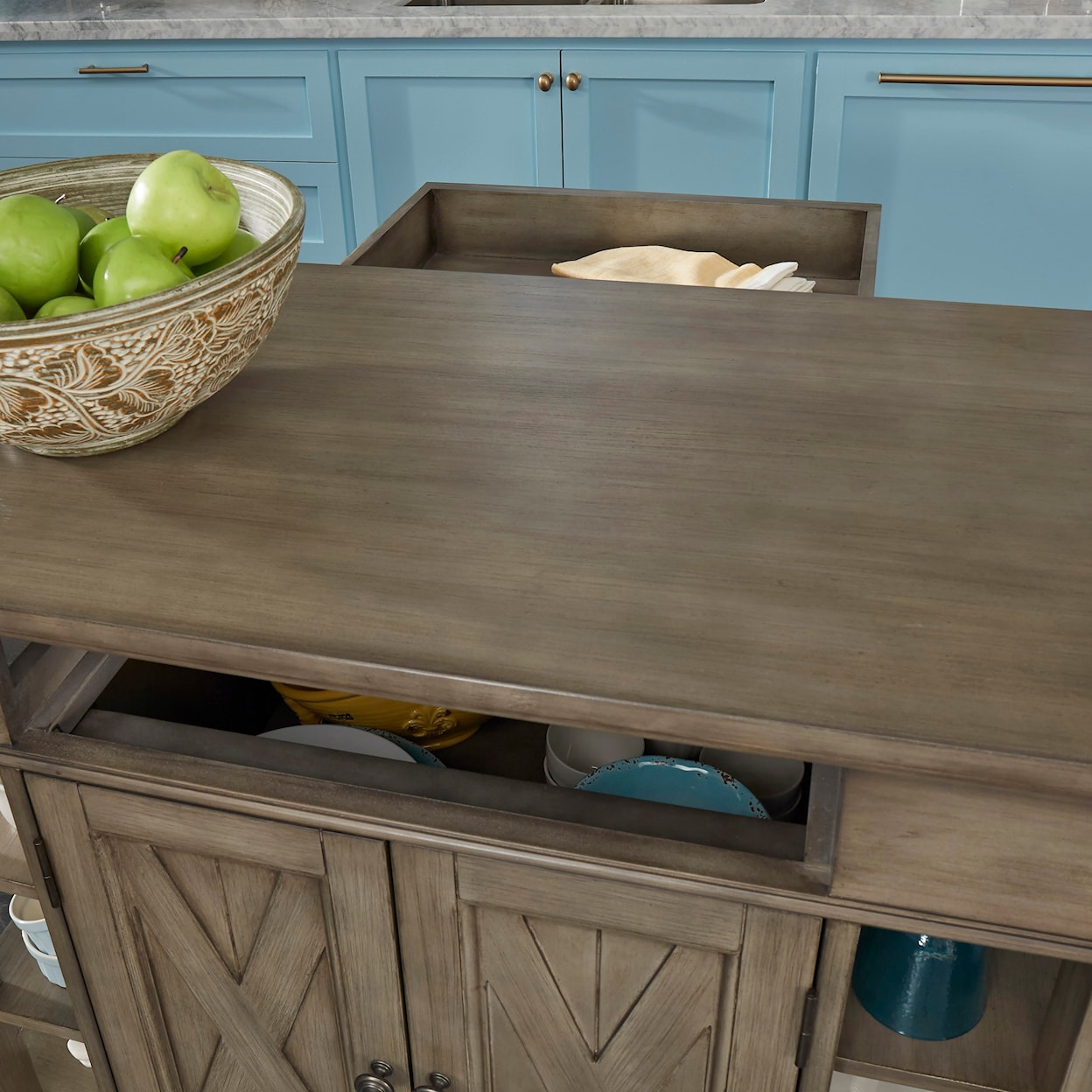 homestyles Mountain Lodge Kitchen Island