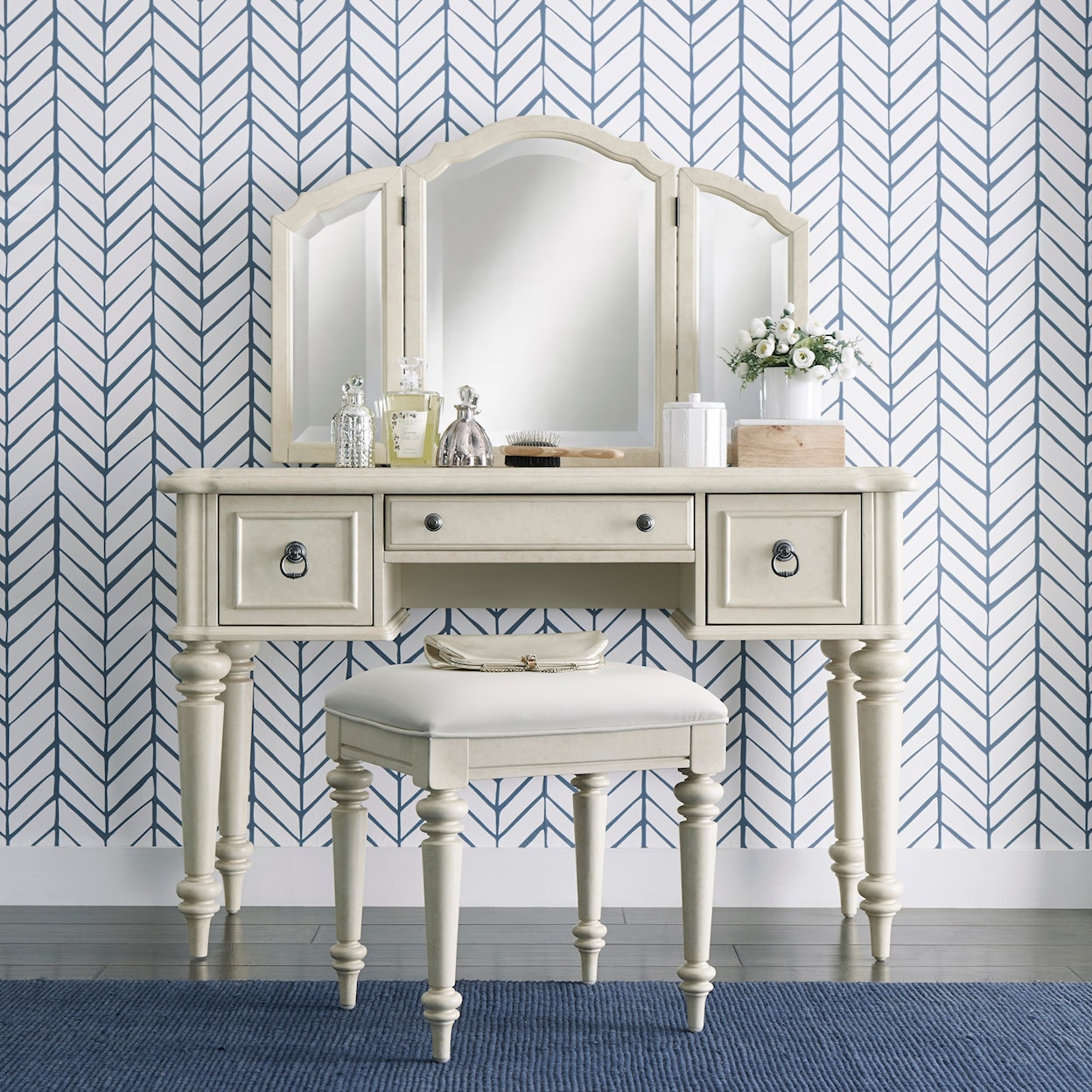 homestyles Provence Vanity Bench