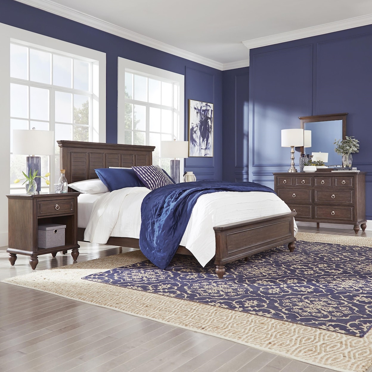 homestyles Southport Queen Panel Bed