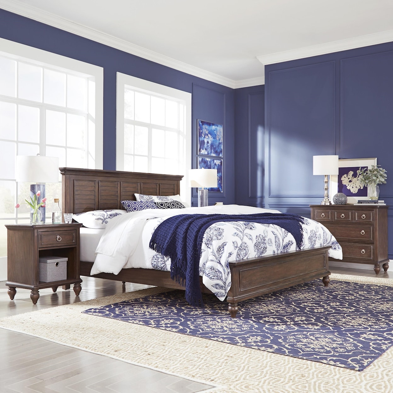 homestyles Southport King Panel Bed