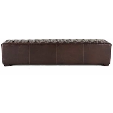 Industrial D'orsay 81" Tufted Bench