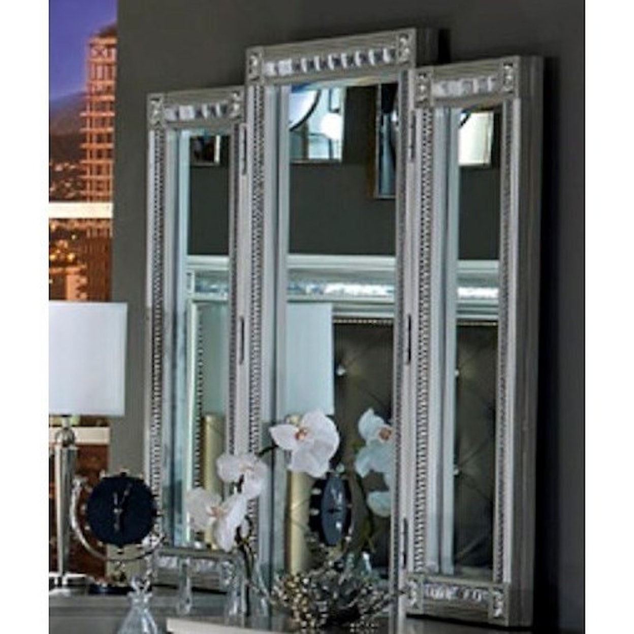 Homelegance Furniture Bevelle Glam Vanity Mirror