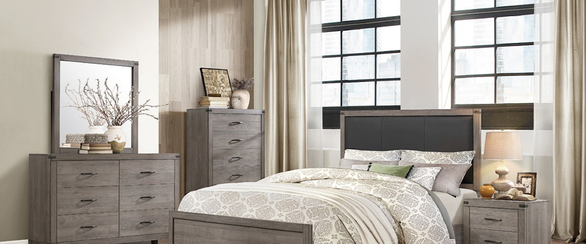 Contemporary Queen Bedroom Group