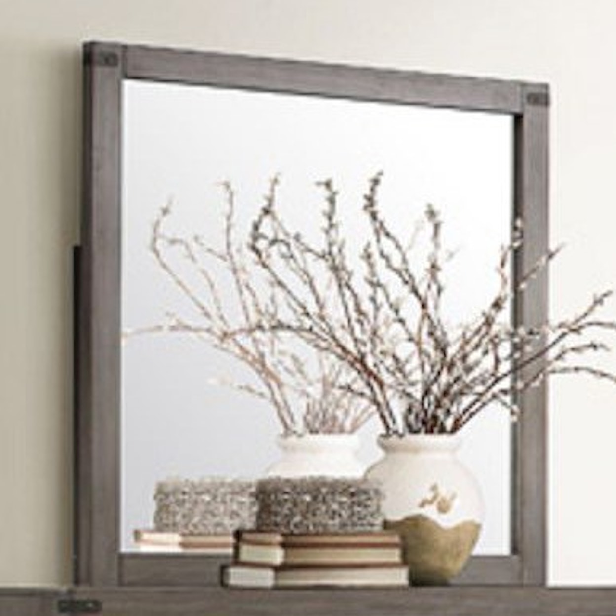 Homelegance Furniture Woodrow Contemporary Dresser Mirror