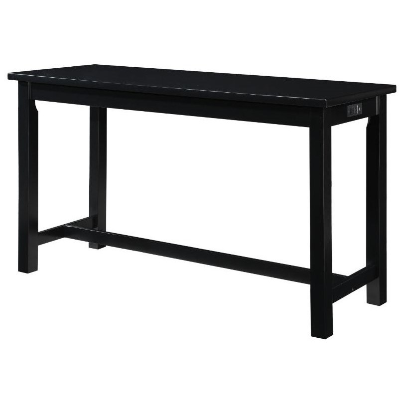 Homelegance Connected Collection 5713BK 4Piece Pack Counter Height Set