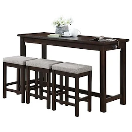 4-Piece Pack Counter Height Set