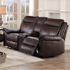 Homelegance Aram Reclining Loveseat