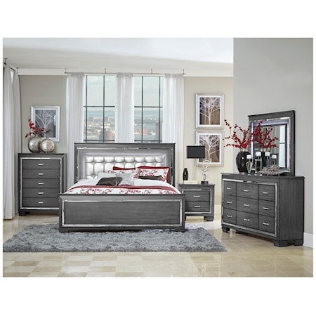 5-Piece California King Bedroom Group