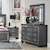 Homelegance Furniture Allura Glam Nine Drawer Dresser and Mirror with Beveled Mirror Accent
