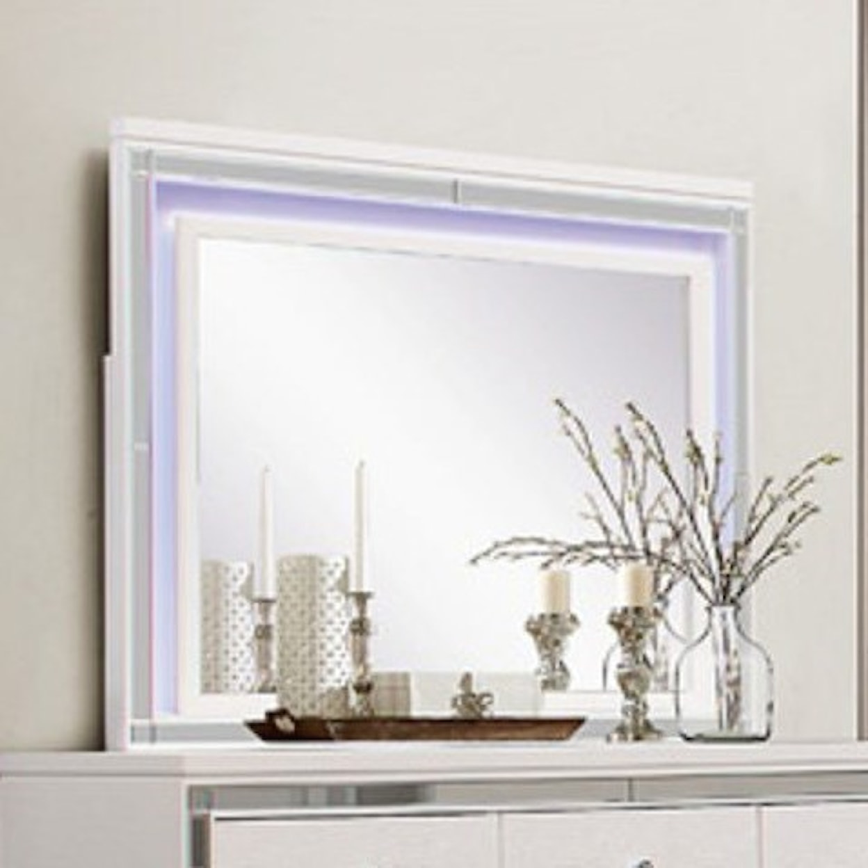 Homelegance Furniture Alonza LED Lit Mirror