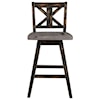 Homelegance Furniture Amsonia Swivel Counter Height Chair