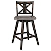 Homelegance Furniture Amsonia Swivel Counter Height Chair