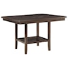 Homelegance Balin Counter Height Table with Lazy Susan