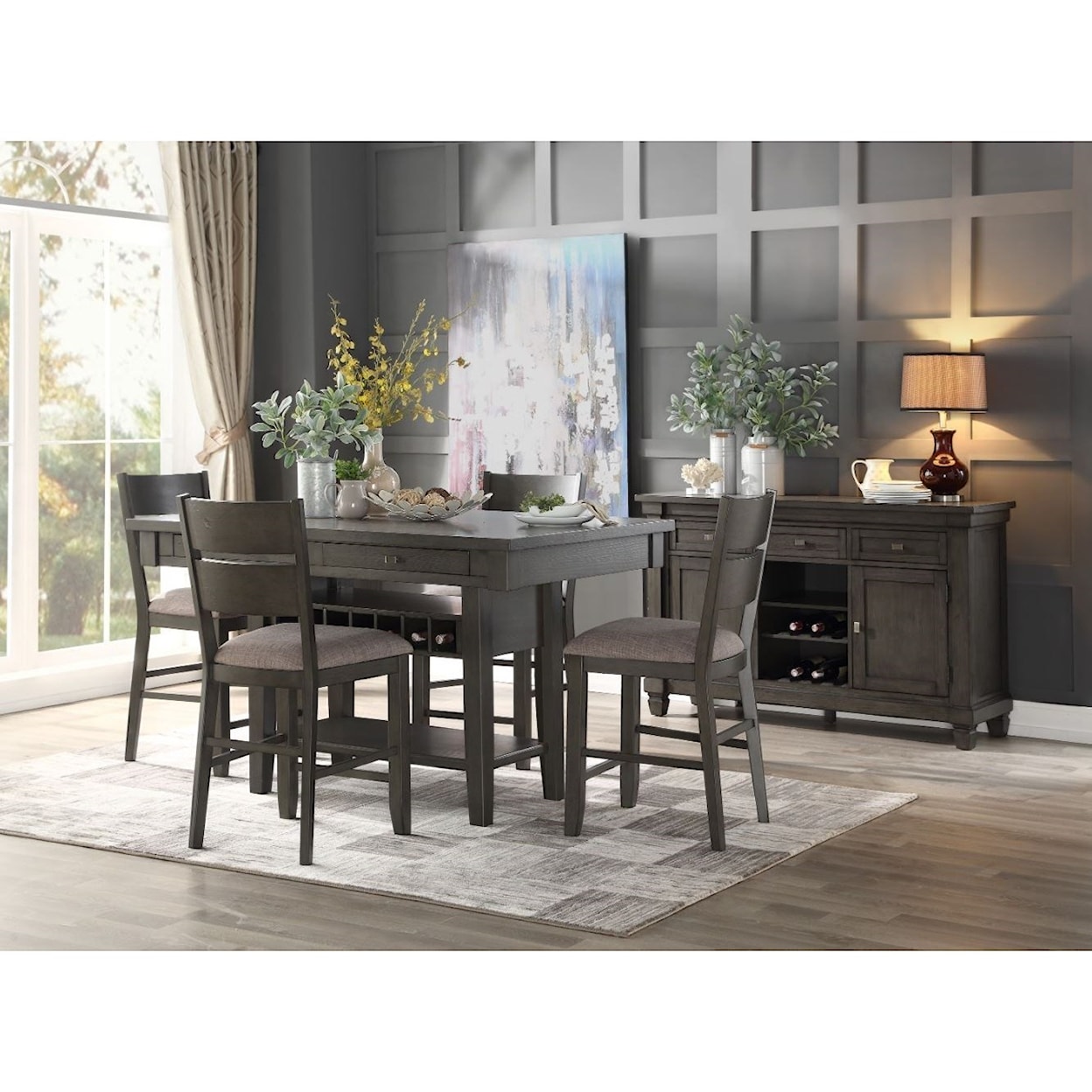 Homelegance Baresford Casual Dining Room Group