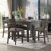 5-Piece Counter Height Dining Set