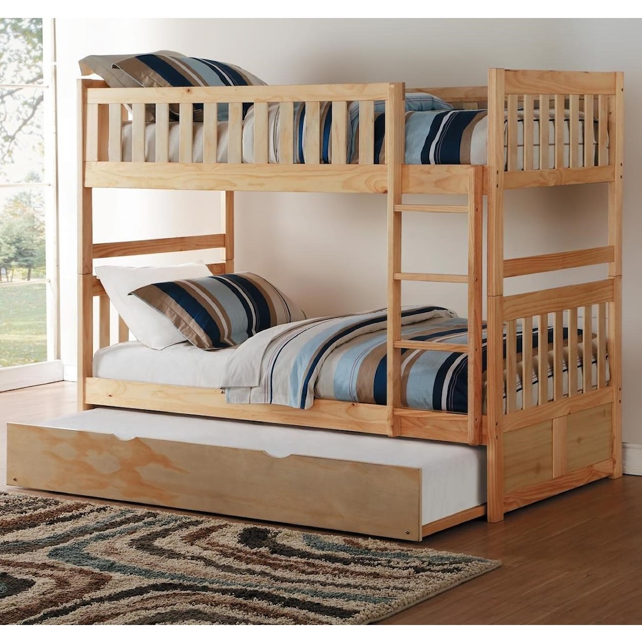 Homelegance Bartly Twin/Twin Bunk Bed