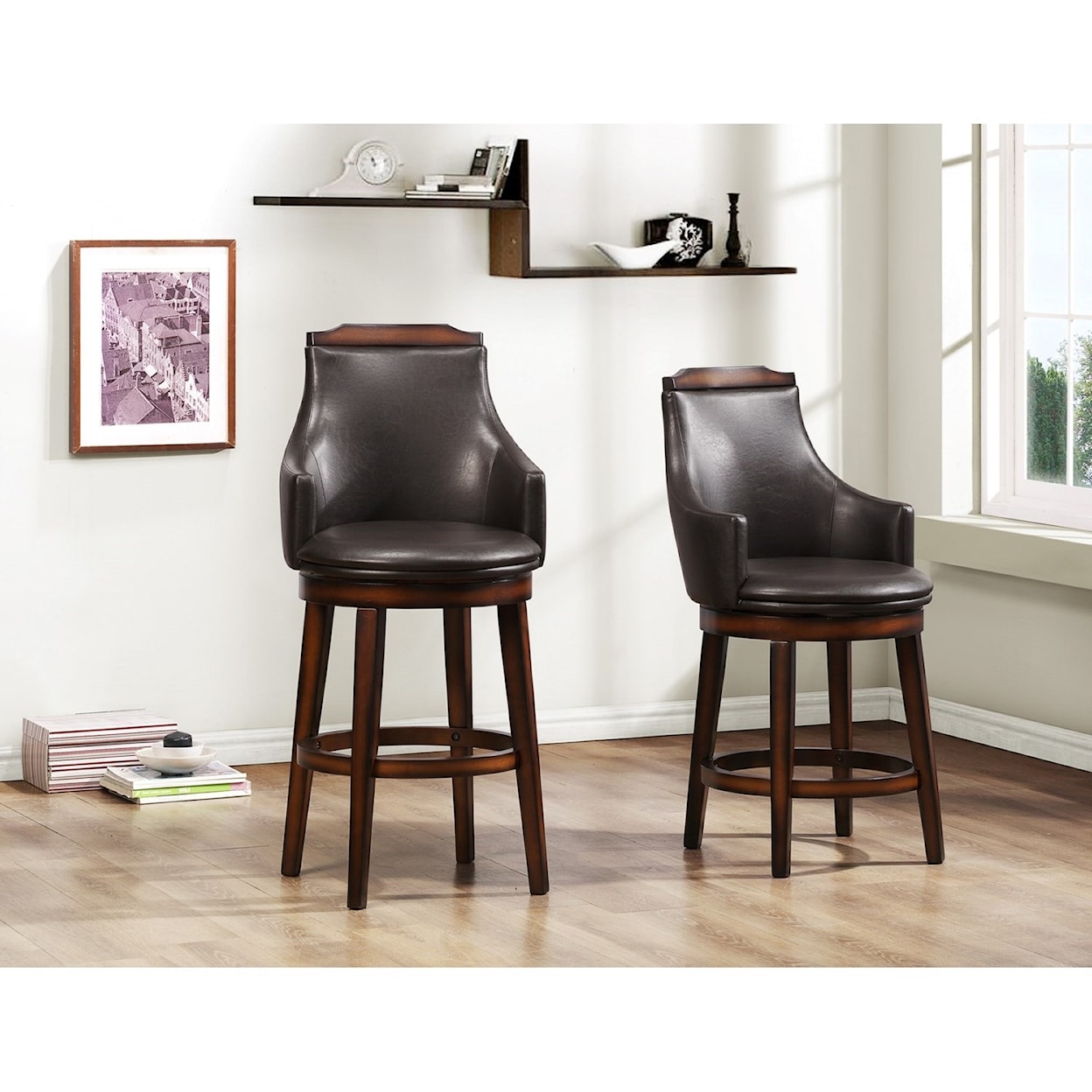 Homelegance Furniture Bayshore Bar Height Chair