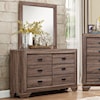 Homelegance Beechnut Modern 6-Drawer Dresser