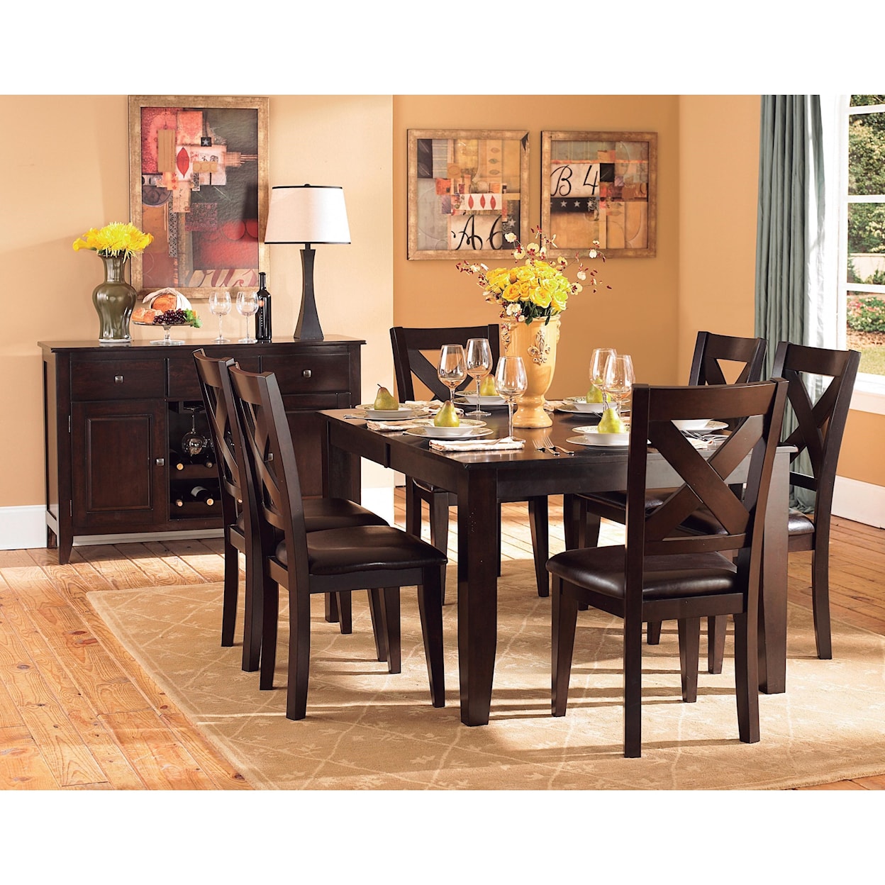 Homelegance Crown Point Dining Table