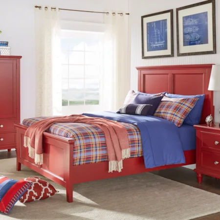 Casual Full Panel Bed