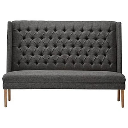 Transitional Tufted Bench