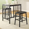 Homelegance Furniture Edgar 3-Piece Table & Chair Set