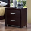 Homelegance Edina 2-Drawer Nightstand