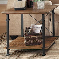 End Table with 1 Shelf