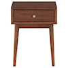 Homelegance Furniture Frolic End Table with Drawer