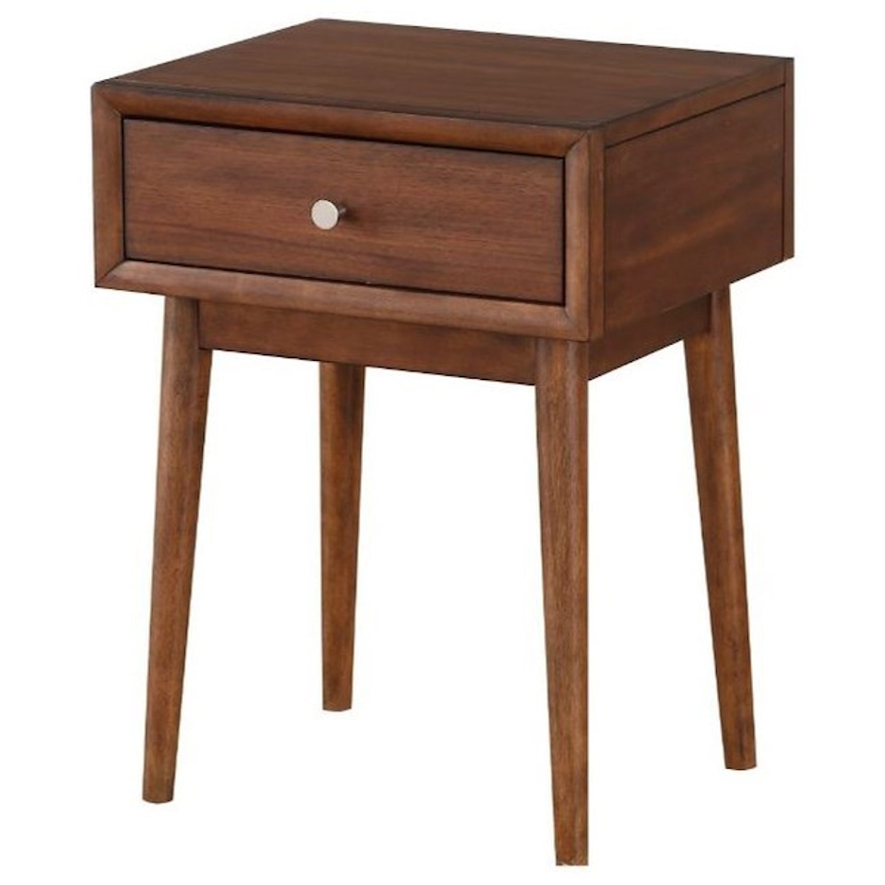 Homelegance Frolic End Table with Drawer