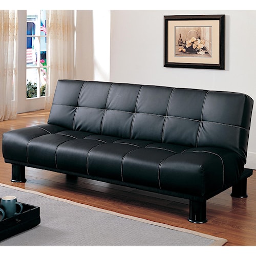 Homelegance Fruitvale 4791PU Black Bi cast Vinyl