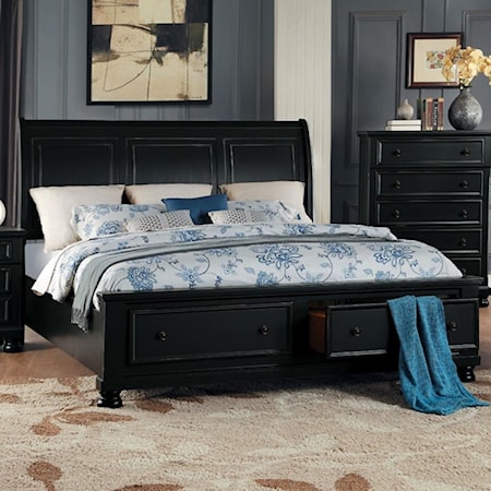 Queen Storage Bed