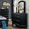 Homelegance Furniture Laurelin Dresser and Mirror Combination