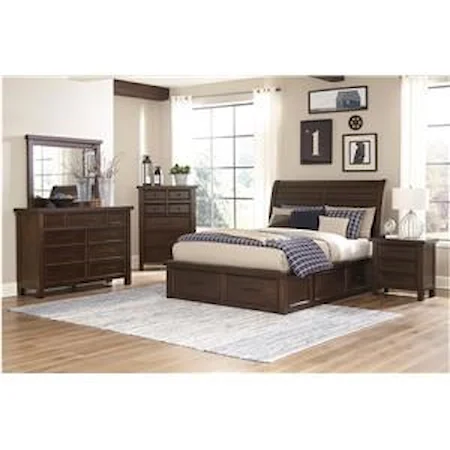 King Size Storage Bed